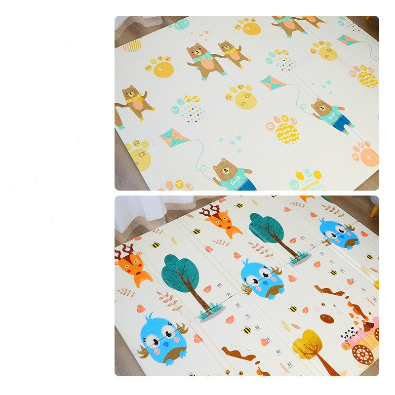 Crawling pad for babies thickened 4cm insulated household baby crawling pad foldable baby floor mat Xpe crawling pad