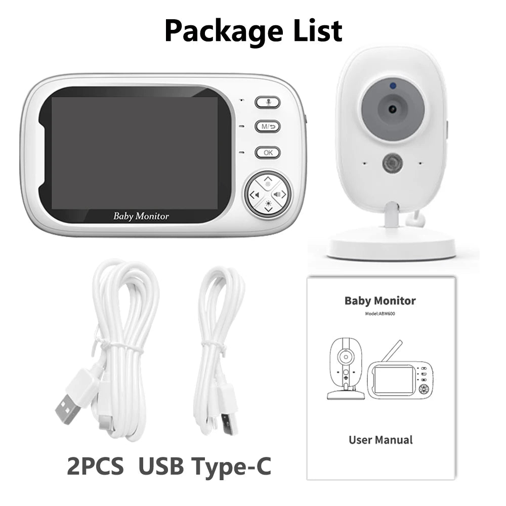 Cdycam New 3.5 inch Wireless Video Baby Monitor Night Vision