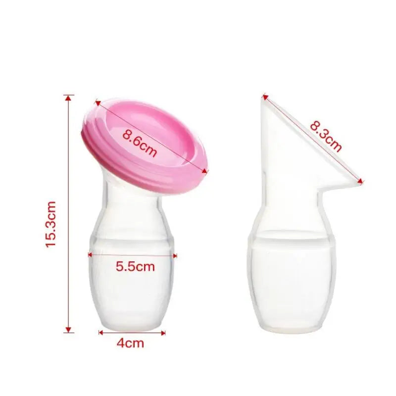 Portable silicone hand breast pump Breast milk reservoir Maternity