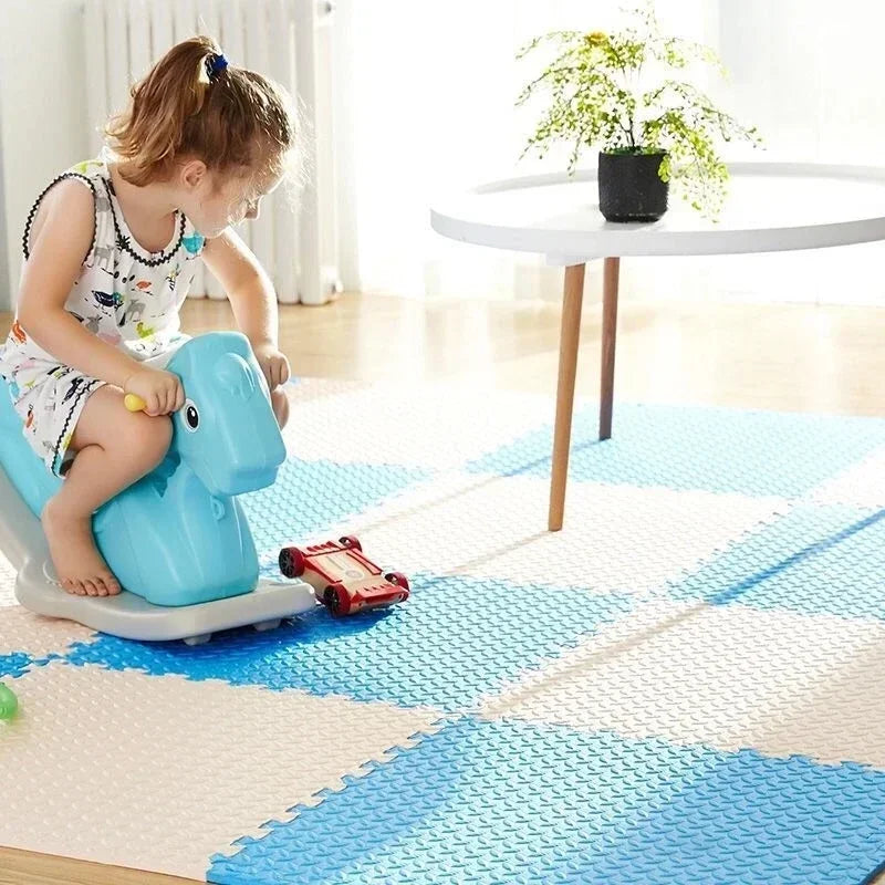 8-16pcs Baby Puzzle Floor Kids Carpet Bebe Mattress EVA Foam Baby