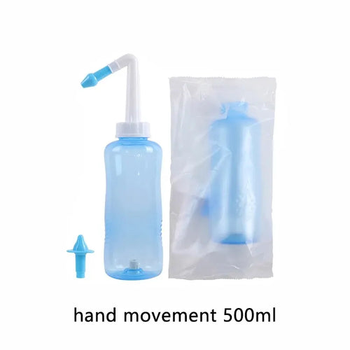 Manual Nasal Irrigator for Nasal Congestion, Household Adult Nasal