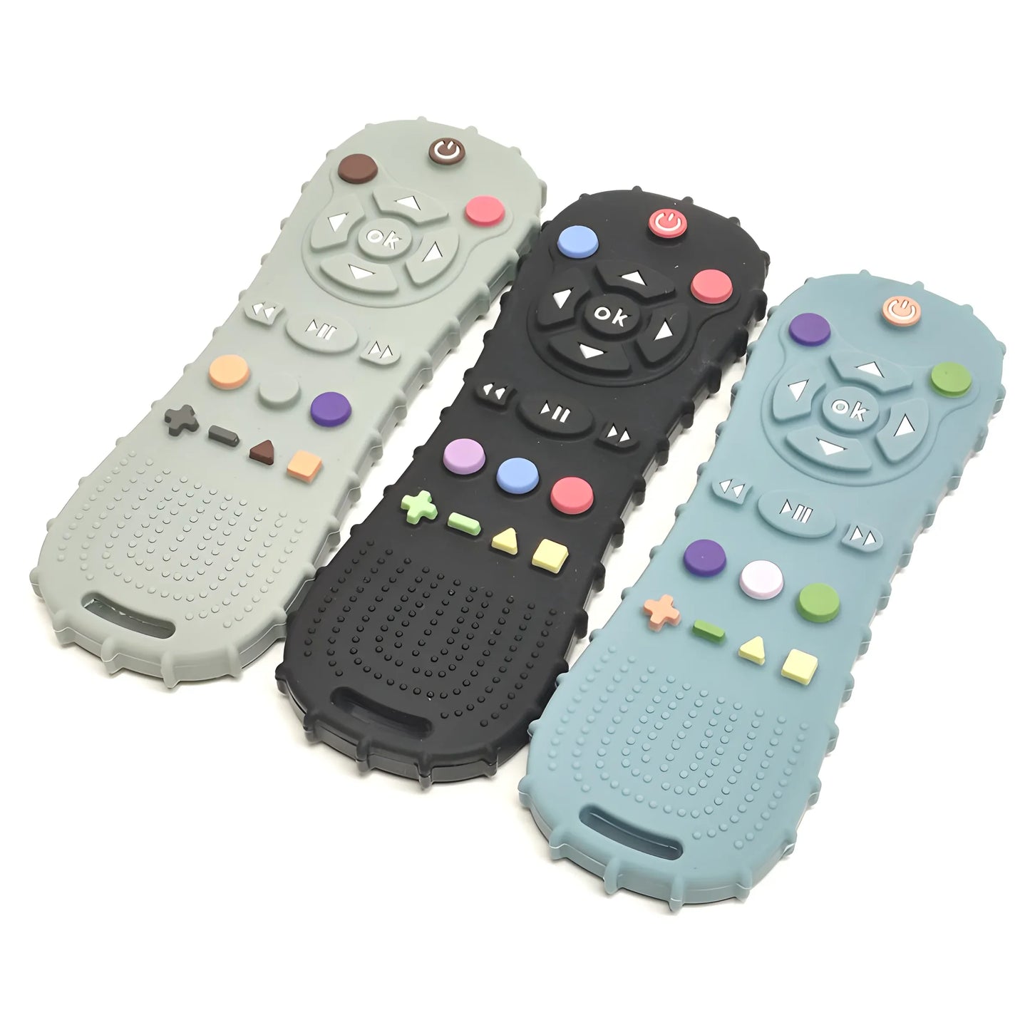 Baby Remote Control Teether Silicone Baby Anti-Eating Gloves Pacifier