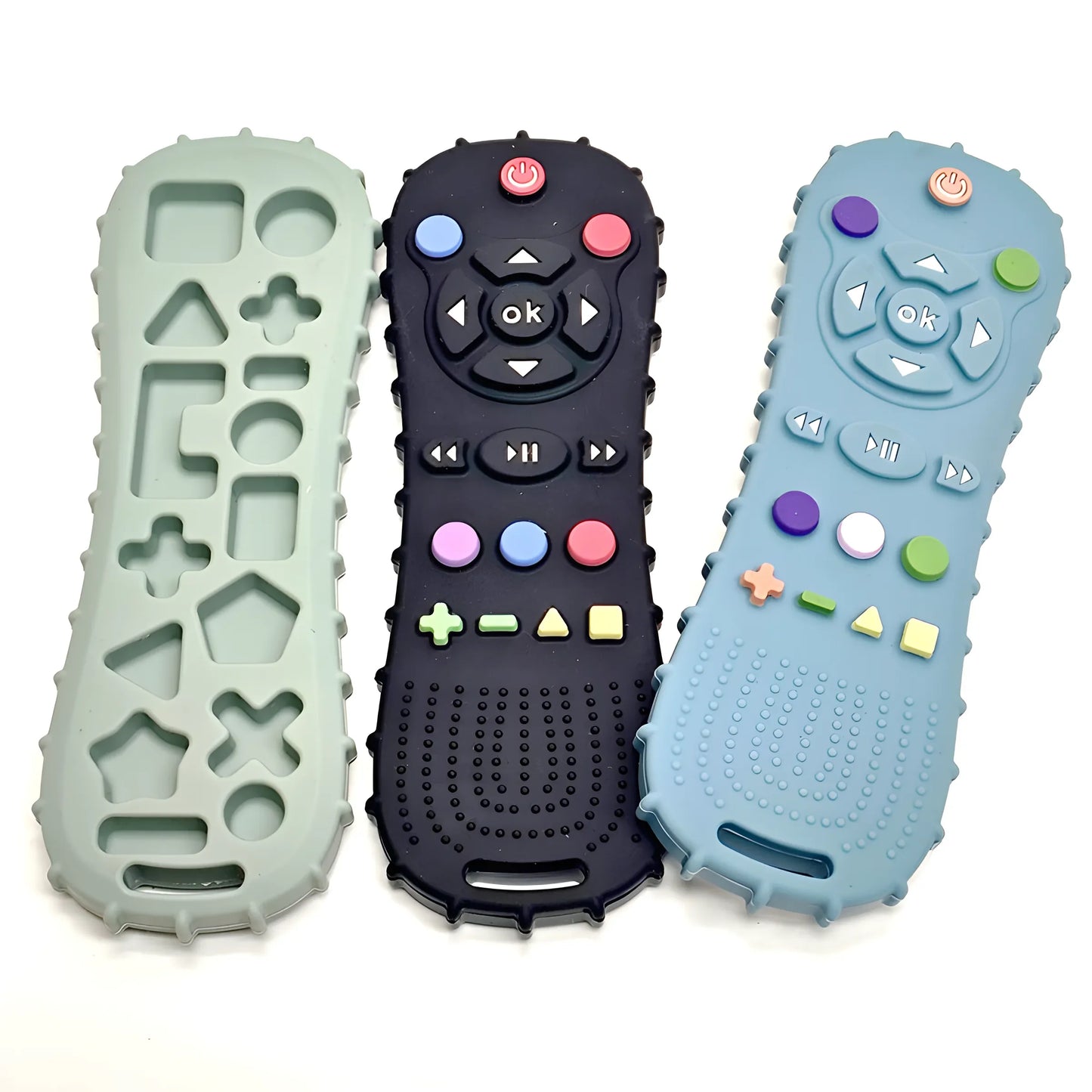 Baby Remote Control Teether Silicone Baby Anti-Eating Gloves Pacifier